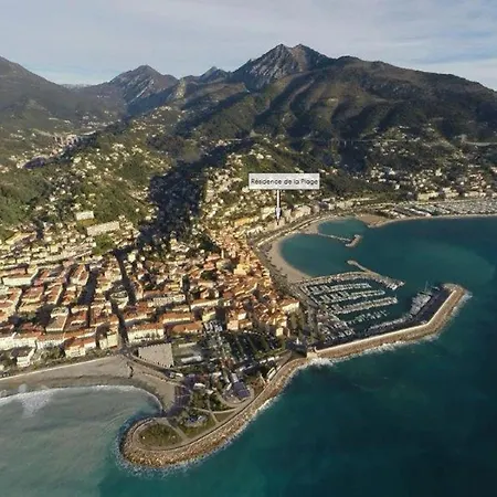 Apartmán Menton: 3p Avec Terrasse, Parking, Proche Plages Et Centre - Fr-1-196-230 *