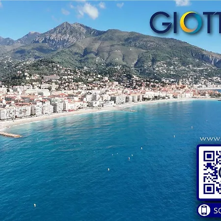 Menton: 3p Avec Terrasse, Parking, Proche Plages Et Centre - Fr-1-196-230 Apartmán *